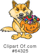 Trick Or Treating Clipart #64325 by Dennis Holmes Designs