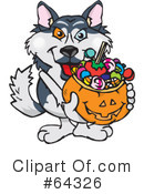 Trick Or Treating Clipart #64326 by Dennis Holmes Designs