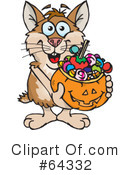 Trick Or Treating Clipart #64332 by Dennis Holmes Designs