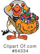 Trick Or Treating Clipart #64334 by Dennis Holmes Designs