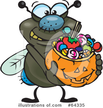House Fly Clipart #64335 by Dennis Holmes Designs