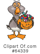 Trick Or Treating Clipart #64339 by Dennis Holmes Designs