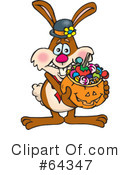 Trick Or Treating Clipart #64347 by Dennis Holmes Designs