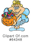 Trick Or Treating Clipart #64348 by Dennis Holmes Designs