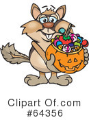 Trick Or Treating Clipart #64356 by Dennis Holmes Designs