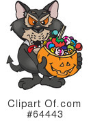 Trick Or Treating Clipart #64443 by Dennis Holmes Designs