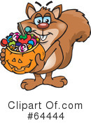 Trick Or Treating Clipart #64444 by Dennis Holmes Designs