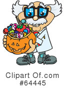 Trick Or Treating Clipart #64445 by Dennis Holmes Designs