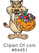 Trick Or Treating Clipart #64451 by Dennis Holmes Designs