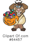Trick Or Treating Clipart #64457 by Dennis Holmes Designs
