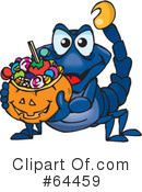 Trick Or Treating Clipart #64459 by Dennis Holmes Designs