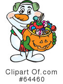Trick Or Treating Clipart #64460 by Dennis Holmes Designs