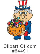 Trick Or Treating Clipart #64491 by Dennis Holmes Designs
