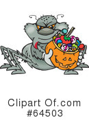 Trick Or Treating Clipart #64503 by Dennis Holmes Designs