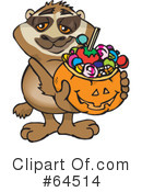 Trick Or Treating Clipart #64514 by Dennis Holmes Designs