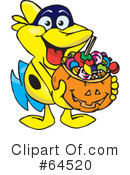Trick Or Treating Clipart #64520 by Dennis Holmes Designs