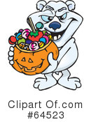 Trick Or Treating Clipart #64523 by Dennis Holmes Designs