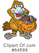 Trick Or Treating Clipart #64589 by Dennis Holmes Designs