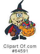 Trick Or Treating Clipart #64591 by Dennis Holmes Designs