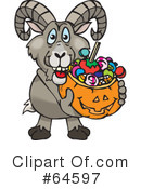Trick Or Treating Clipart #64597 by Dennis Holmes Designs