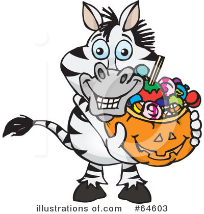 Trick Or Treater Clipart #64603 by Dennis Holmes Designs
