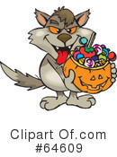 Trick Or Treating Clipart #64609 by Dennis Holmes Designs