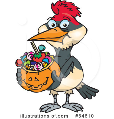 Trick Or Treating Clipart #64610 by Dennis Holmes Designs