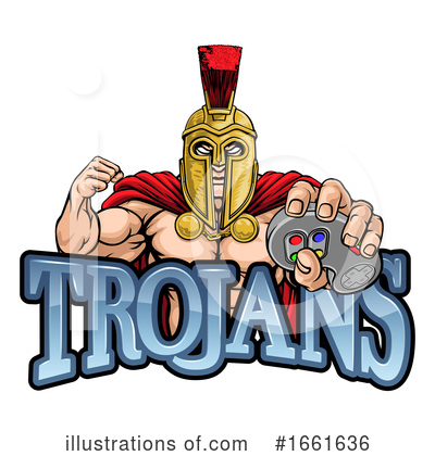 Royalty-Free (RF) Trojan Clipart Illustration by AtStockIllustration - Stock Sample #1661636