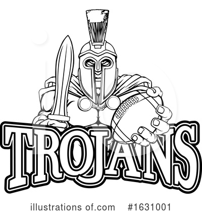 Royalty-Free (RF) Trojans Clipart Illustration by AtStockIllustration - Stock Sample #1631001
