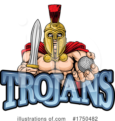 Royalty-Free (RF) Trojans Clipart Illustration by AtStockIllustration - Stock Sample #1750482