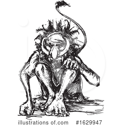 Royalty-Free (RF) Troll Clipart Illustration by xunantunich - Stock Sample #1629947