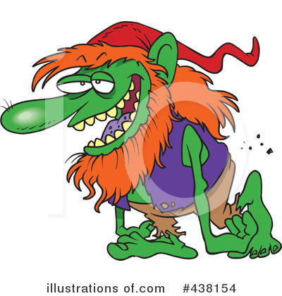 Royalty-Free (RF) Troll Clipart Illustration by toonaday - Stock Sample #438154