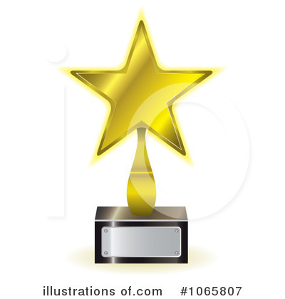Royalty-Free (RF) Trophy Clipart Illustration by michaeltravers - Stock Sample #1065807