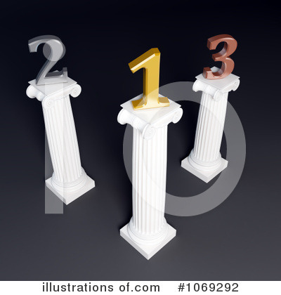 Royalty-Free (RF) Trophy Clipart Illustration by Mopic - Stock Sample #1069292