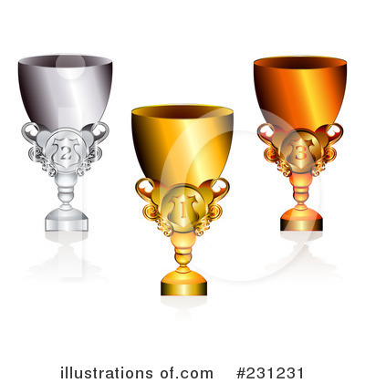 Royalty-Free (RF) Trophy Clipart Illustration by MilsiArt - Stock Sample #231231