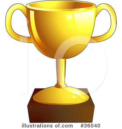 Trophy Cup Clipart #36040 by AtStockIllustration