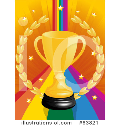 Royalty-Free (RF) Trophy Clipart Illustration by elaineitalia - Stock Sample #63821