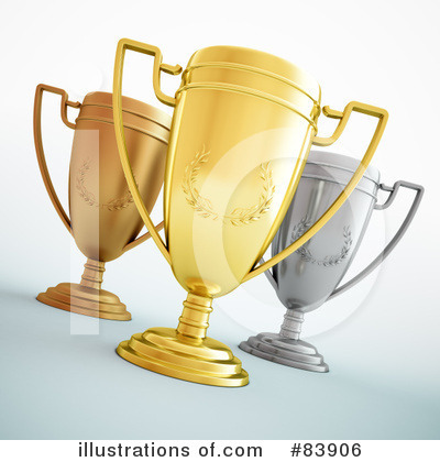 Royalty-Free (RF) Trophy Clipart Illustration by Mopic - Stock Sample #83906