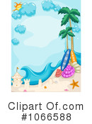 Tropical Beach Clipart #1066588 by BNP Design Studio