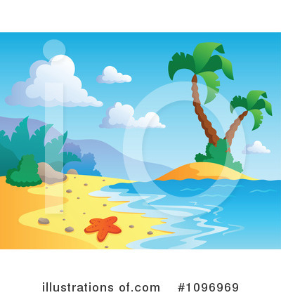 Palm Trees Clipart #1096969 by visekart