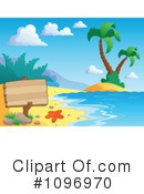 Tropical Beach Clipart #1096970 by visekart
