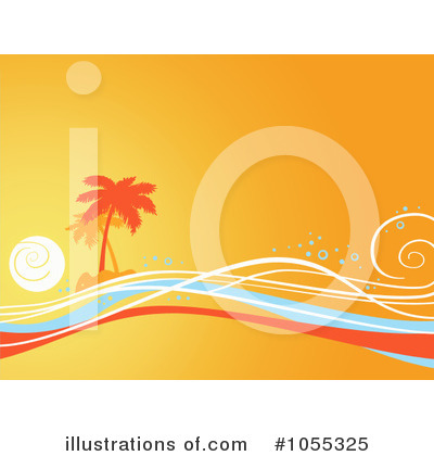 Royalty-Free (RF) Tropical Clipart Illustration by NL shop - Stock Sample #1055325