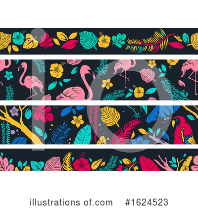 Flamingo Clipart #1624523 by BNP Design Studio