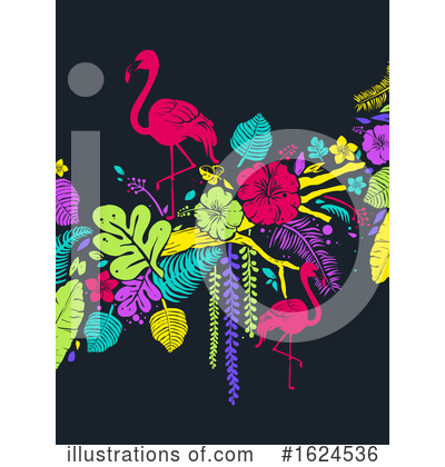 Flamingo Clipart #1624536 by BNP Design Studio