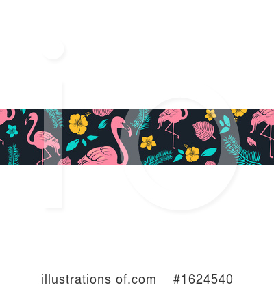 Flamingo Clipart #1624540 by BNP Design Studio