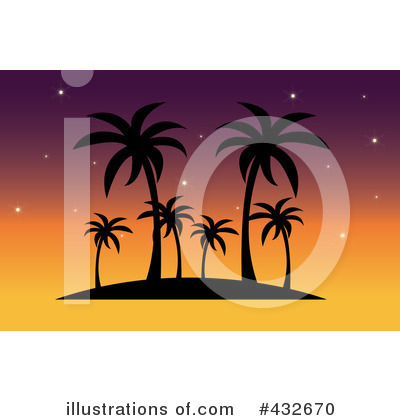 Tropical Island Clipart #432670 by Pams Clipart