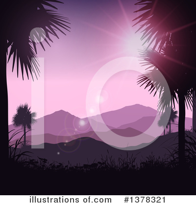 Royalty-Free (RF) Tropics Clipart Illustration by KJ Pargeter - Stock Sample #1378321