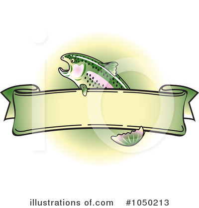 Royalty-Free (RF) Trout Clipart Illustration by Andy Nortnik - Stock Sample #1050213