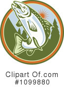Trout Clipart #1099880 by patrimonio