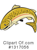 Trout Clipart #1317056 by patrimonio